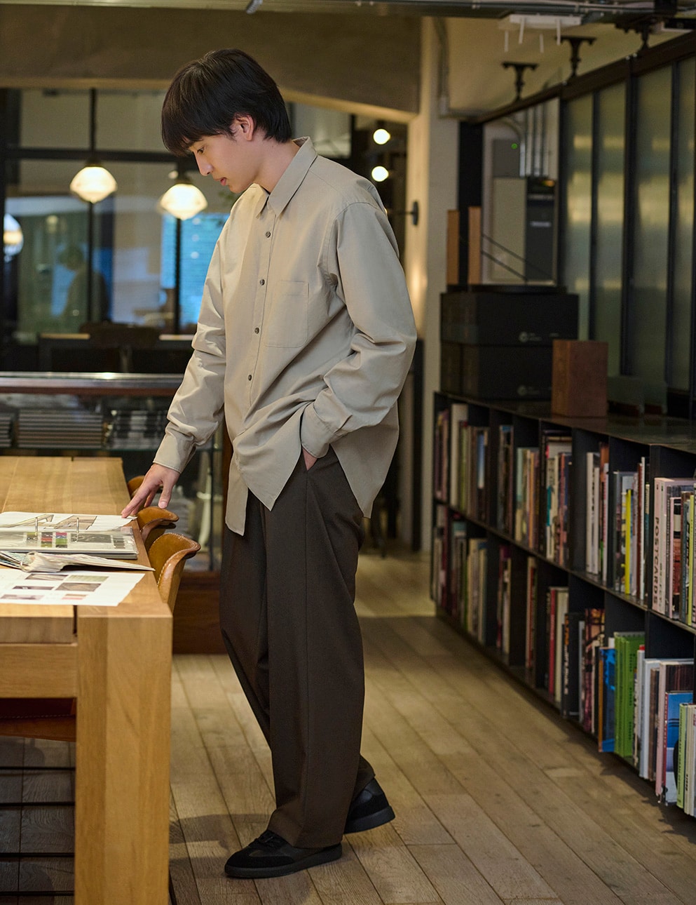 無印良品 きほん服 イージーパンツ