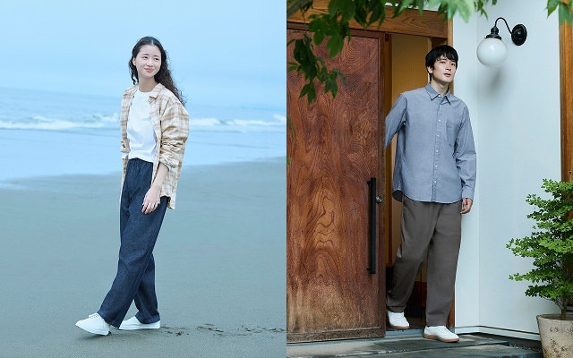 素のままで、出かけよう。無印良品のイージーパンツ