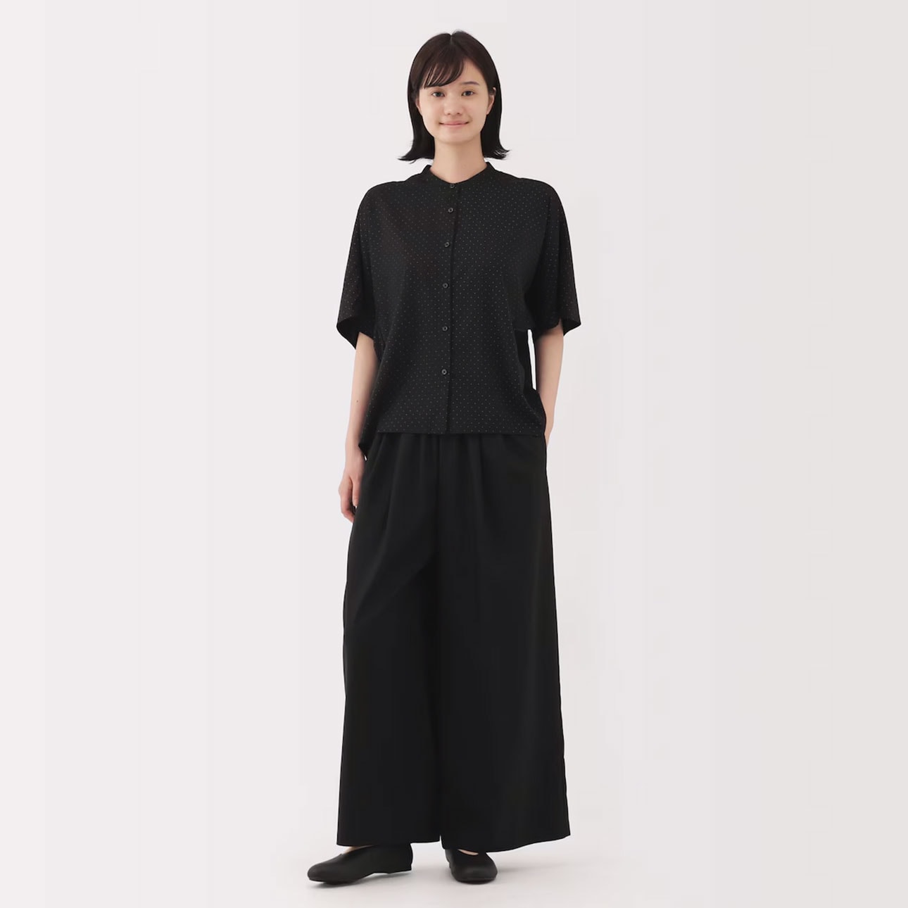 無印良品 きほん服 イージーパンツ