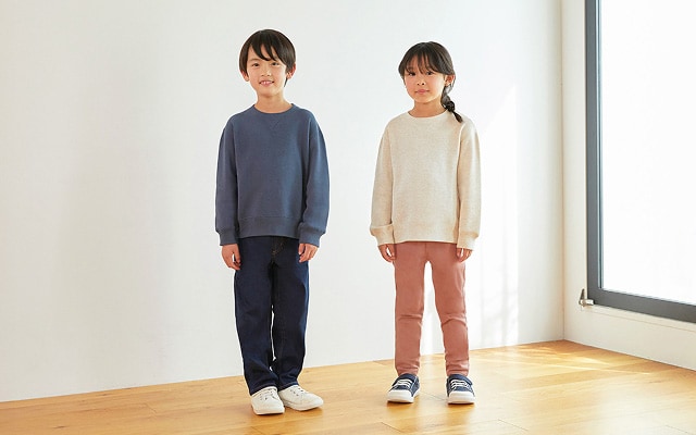 【キッズ】肌ごこちを想った秋服 こどものためのこども服