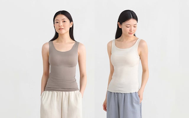 無印良品の婦人下着｜カップ付きインナー