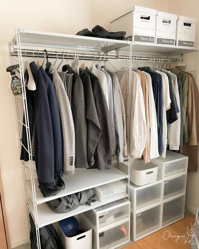 【みんなのお部屋実例】衣替えに役立つ洋服の収納アイデア_0XdZMr