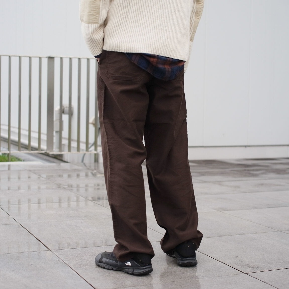 ［スタッフスナップ］着方も表情もいろいろ。秋の楽しみ、フランネルシャツ｜ 紳士編_6Rus86