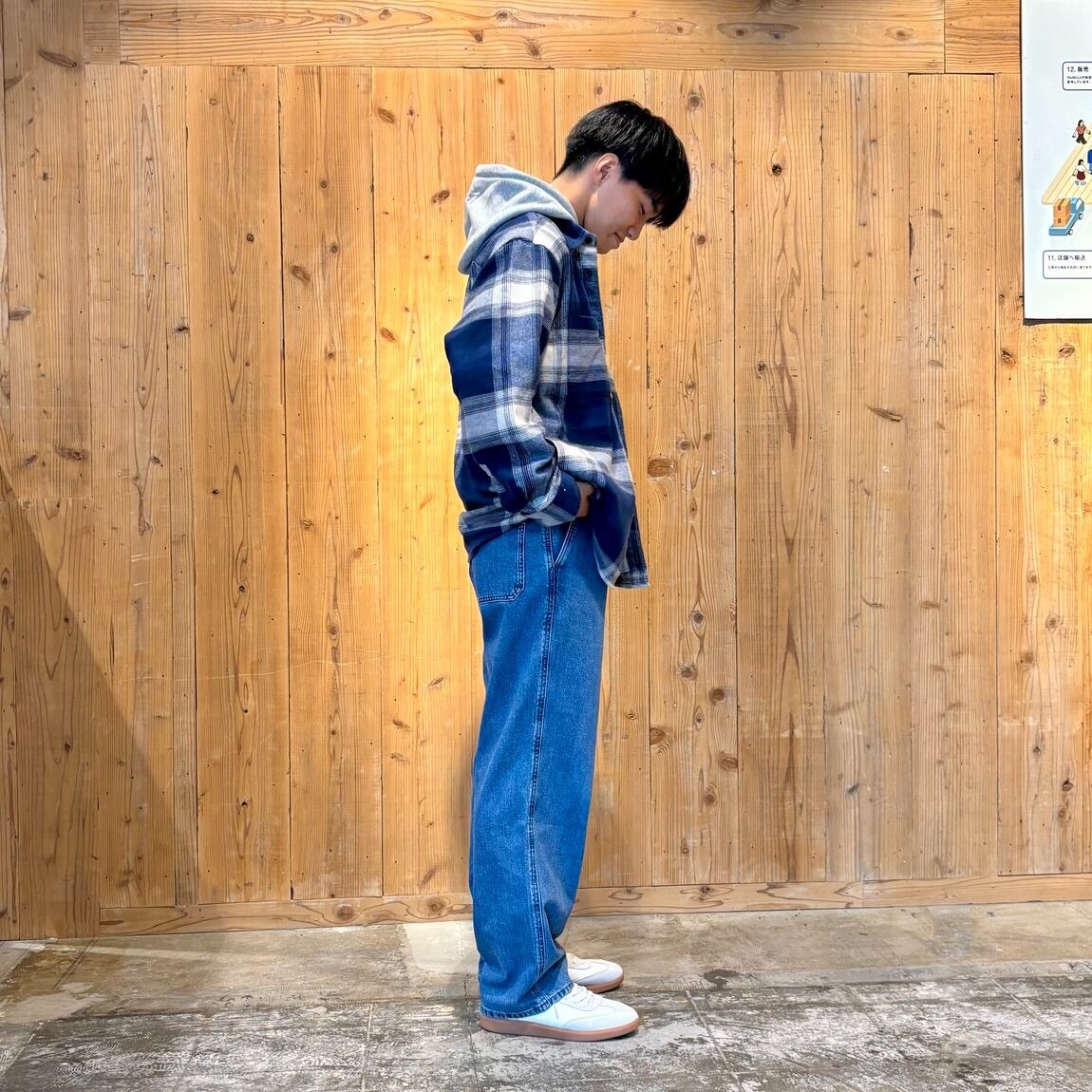 ［スタッフスナップ］着方も表情もいろいろ。秋の楽しみ、フランネルシャツ｜ 紳士編_3uJVlD