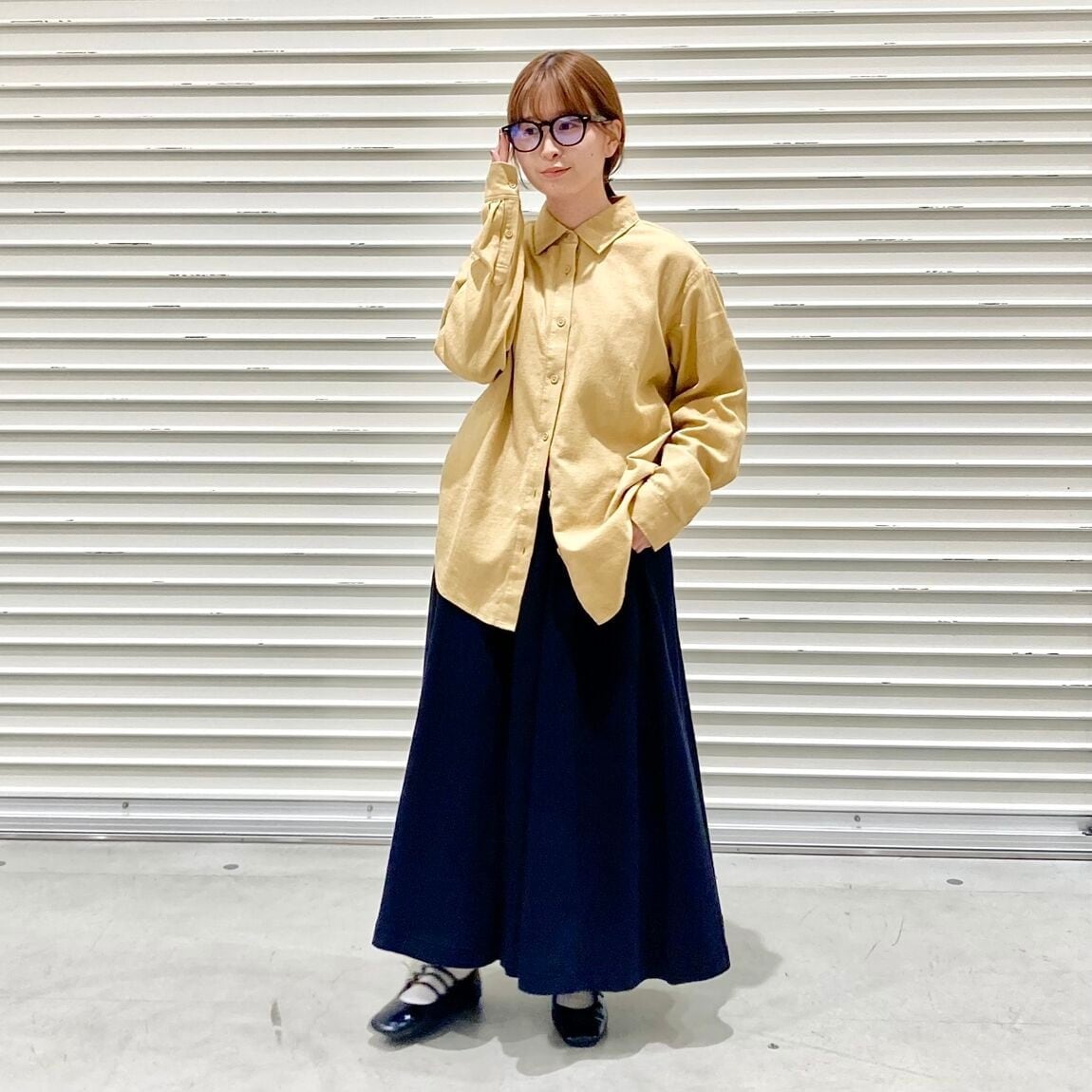 【スタッフスナップ】体も気持ちもあたたかい、秋のフランネル┃婦人編_1U1PCD