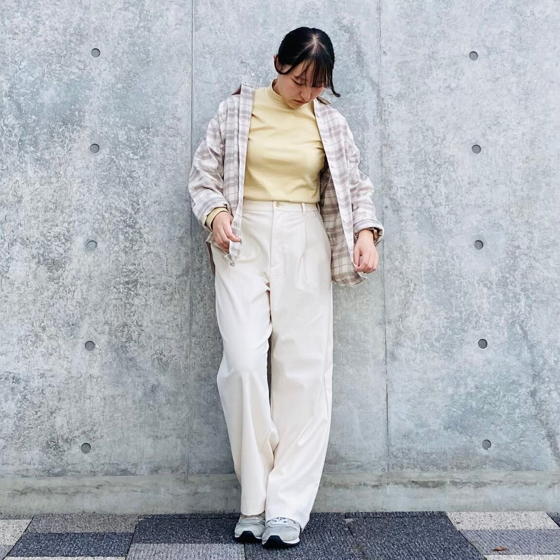 【スタッフスナップ】体も気持ちもあたたかい、秋のフランネル┃婦人編_fwjYj4