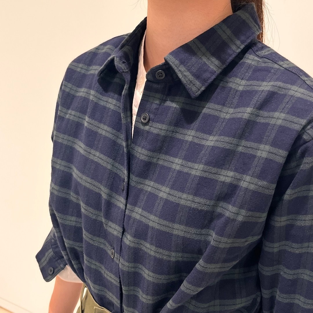 【スタッフスナップ】体も気持ちもあたたかい、秋のフランネル┃婦人編_J15IMC