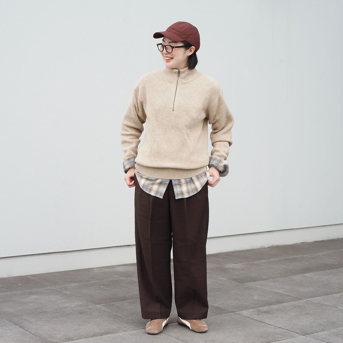 【スタッフスナップ】体も気持ちもあたたかい、秋のフランネル┃婦人編_0Mr3Yp