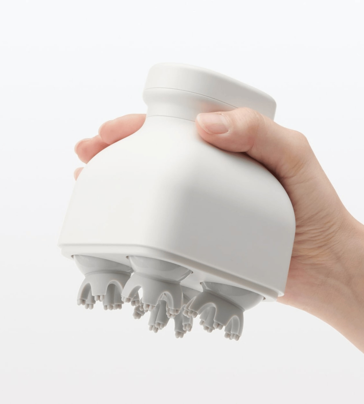 お風呂で使える充電式頭皮ケアブラシ 無印良品