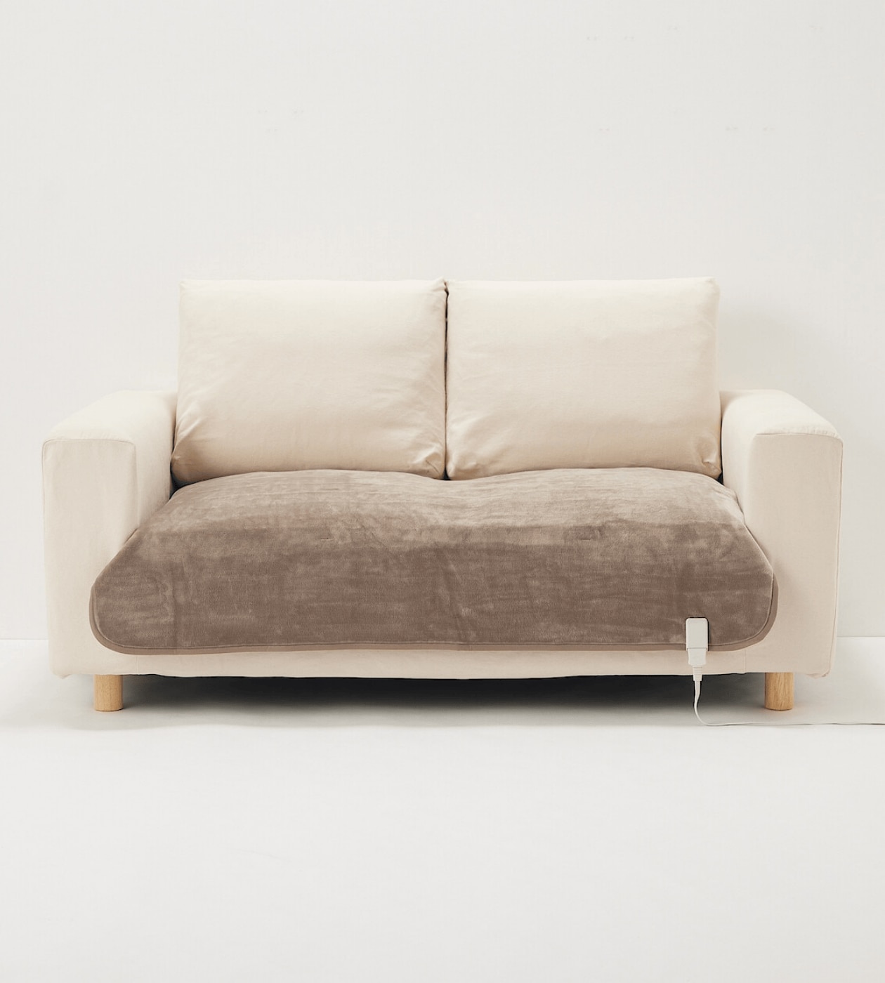 ソファやベッドで使えるホットシート 無印良品