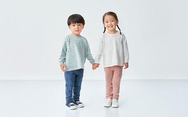 【ベビー】肌ごこちを想った冬服 こどものためのこども服