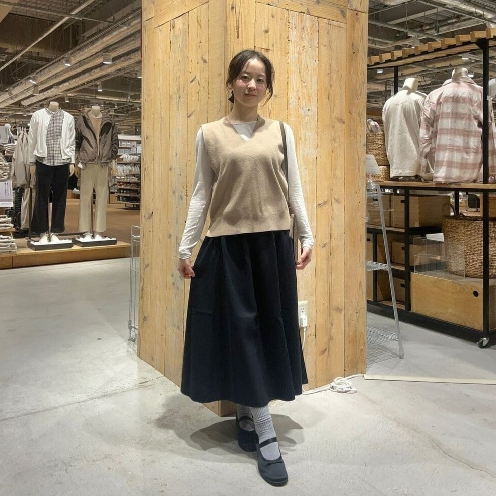 【スタッフコーディネート】150㎝前後の低身長さん向け、冬の着こなし_F3vzf2