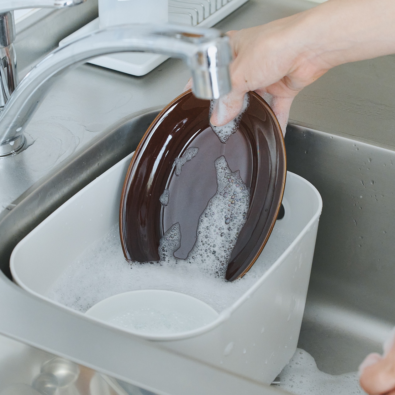 食器の手洗い、効率をあげる三つの段取り_naB6en