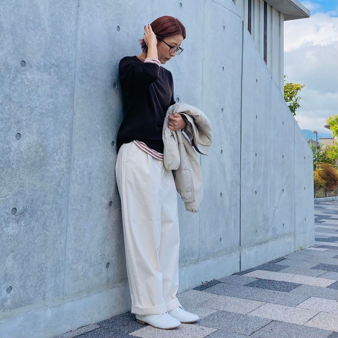 【スタッフコーディネート】寒い冬を乗り切る、あったかアウター_OzIMz8