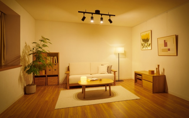 多灯で分ける、やわらかな暮らし。照明の選び方