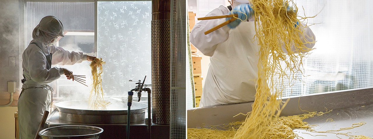 記事内画像：002 国産小麦の旨みと風味を凝縮。職人がつくる熟成焼そば【大磯屋製麺所】