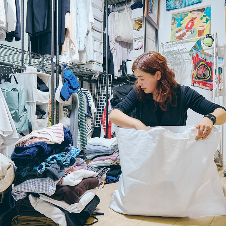 ReMUJI　リムジ　無印良品　リサイクル　リユース　服