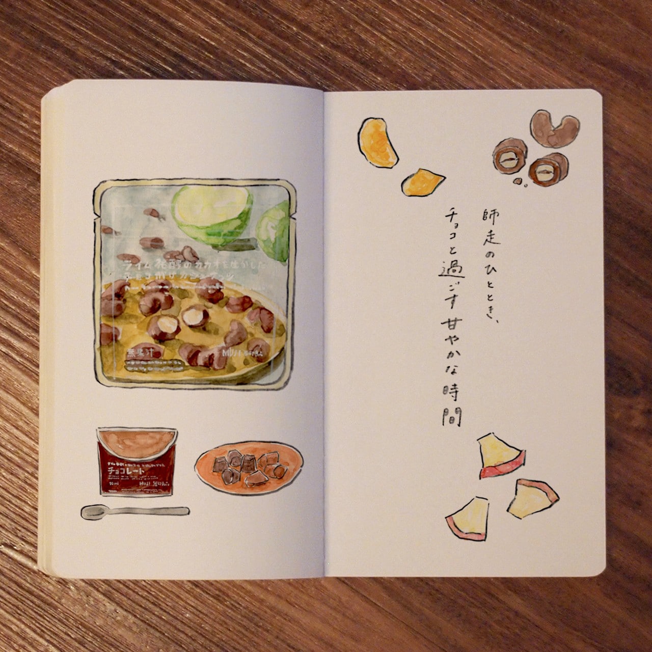 カカオトリュフ、チョコがけカシューナッツ ｜ とある無印良品スタッフの、今月の気になる新商品_j0t03f