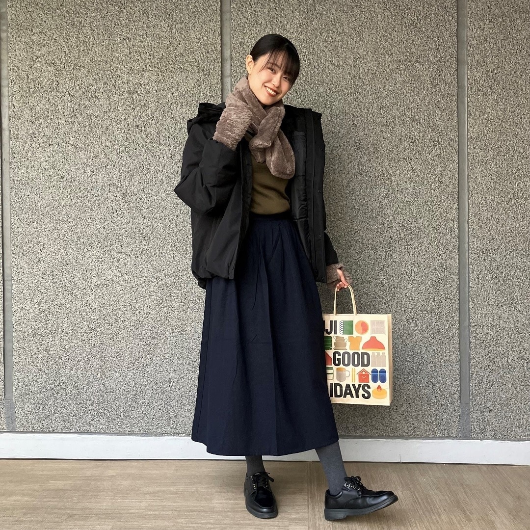 【スタッフコーディネート】マフラー、手袋…外に出かけたくなる冬小物 _e7UnaR