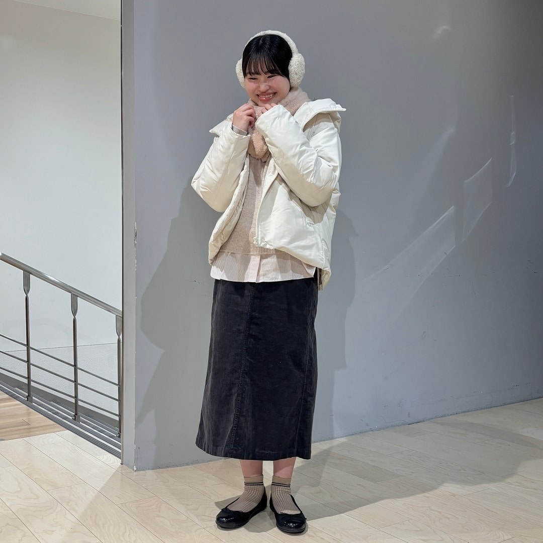 【スタッフコーディネート】マフラー、手袋…外に出かけたくなる冬小物 _3ySTJW