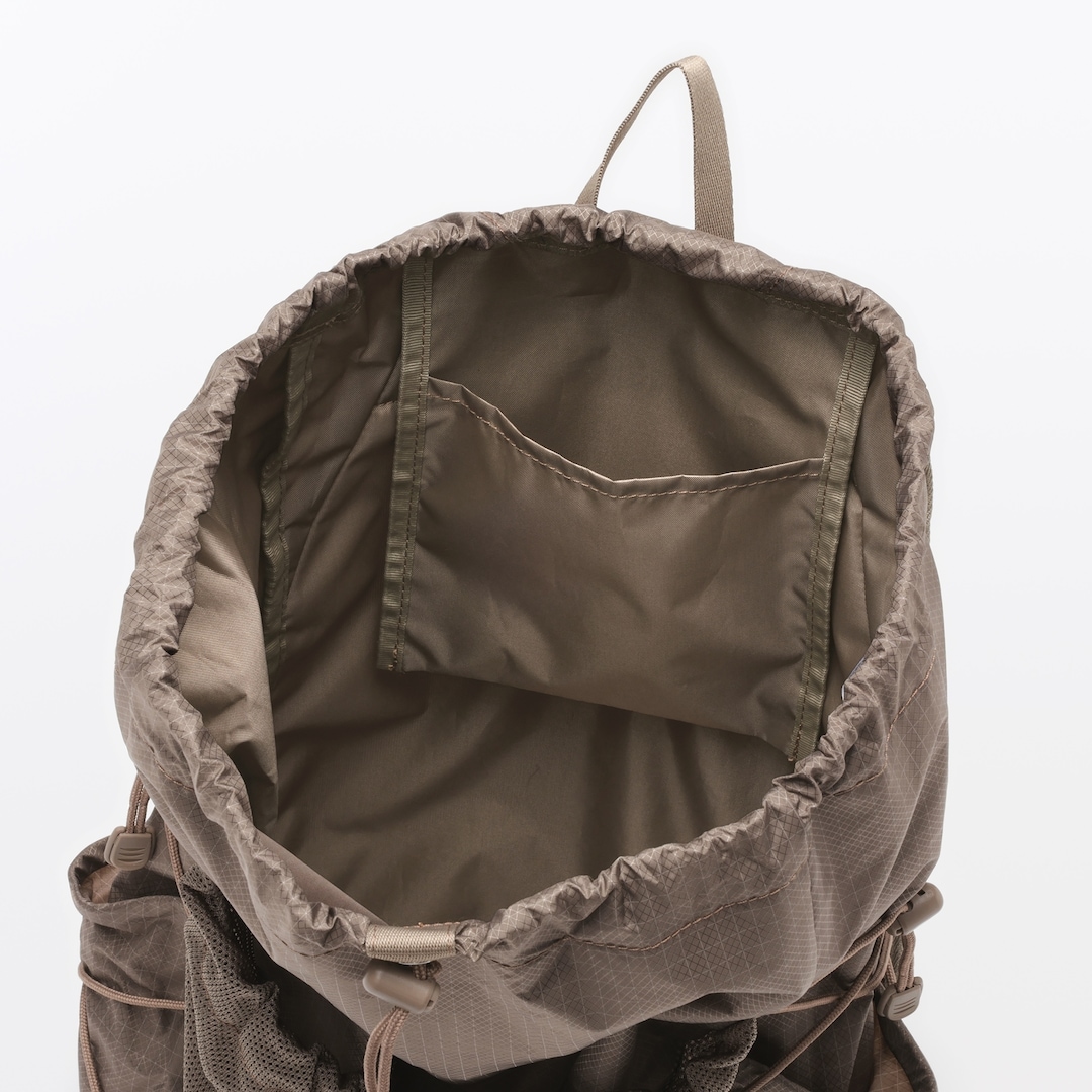 新商品｜レジャーから日常まで。撥水 リップストップ リュックサック_zMnS3G