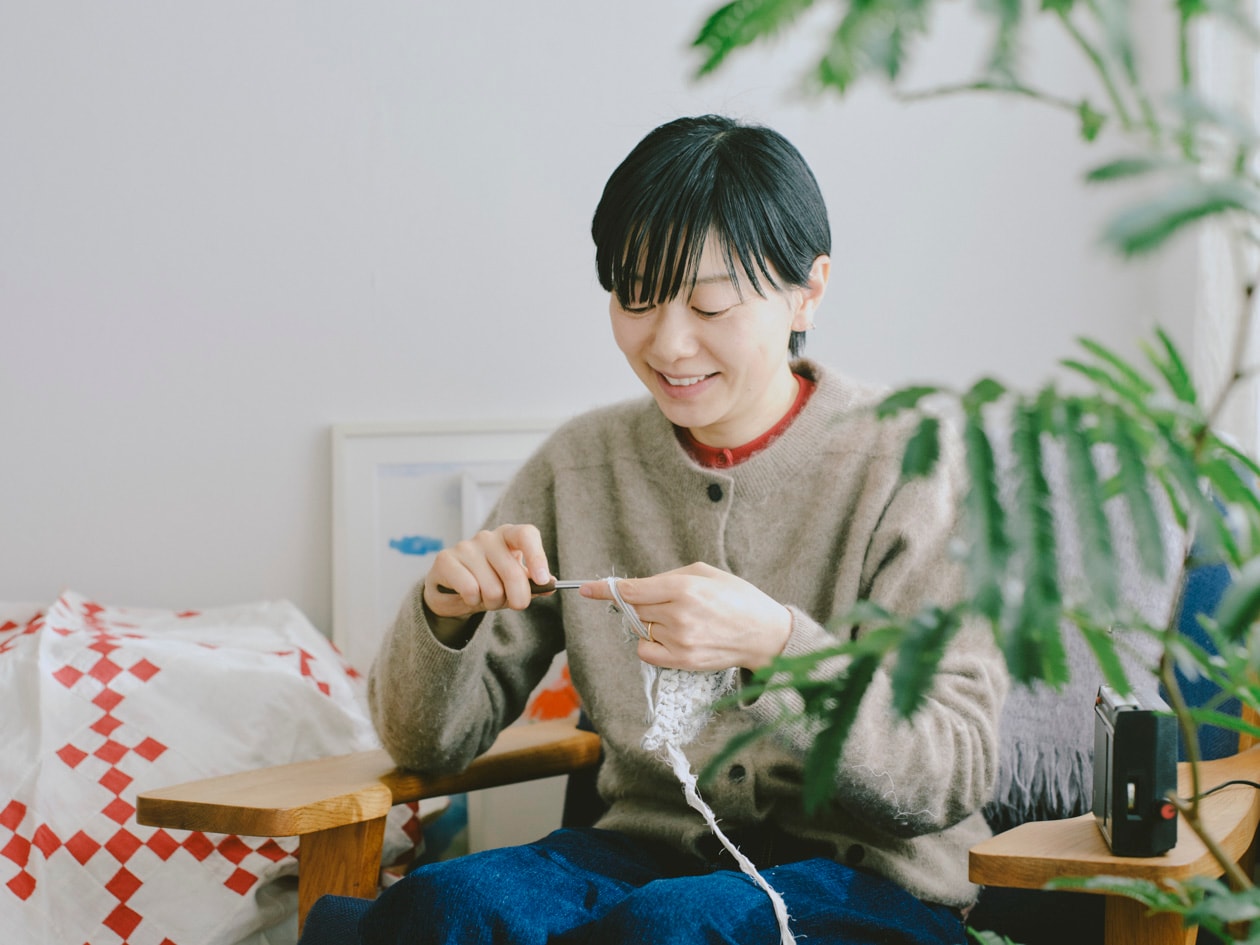 「裂いて編む、その過程こそが自分を取り戻すひととき」荻野玲子さん_fzkrT5