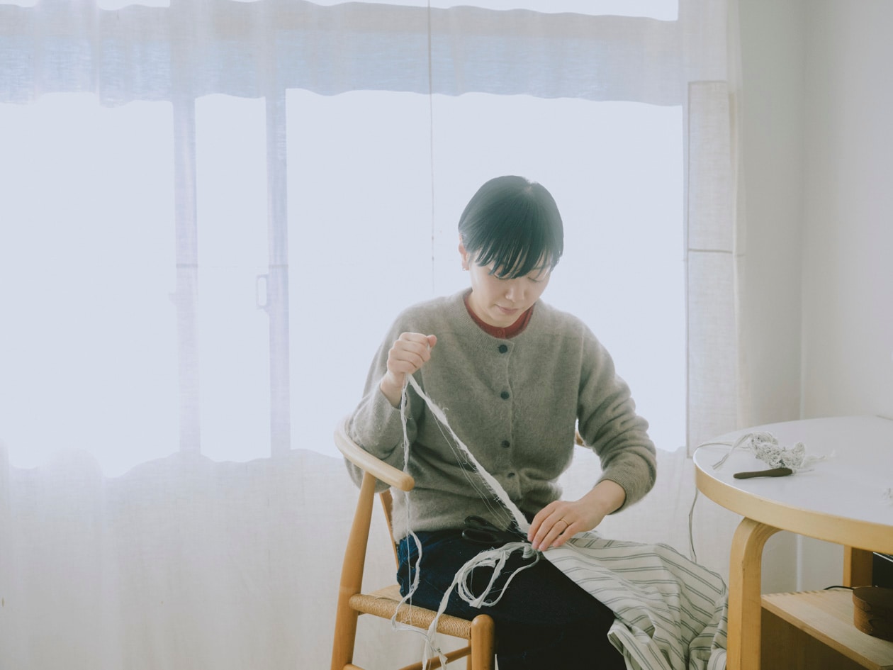 「裂いて編む、その過程こそが自分を取り戻すひととき」荻野玲子さん_el1oSY