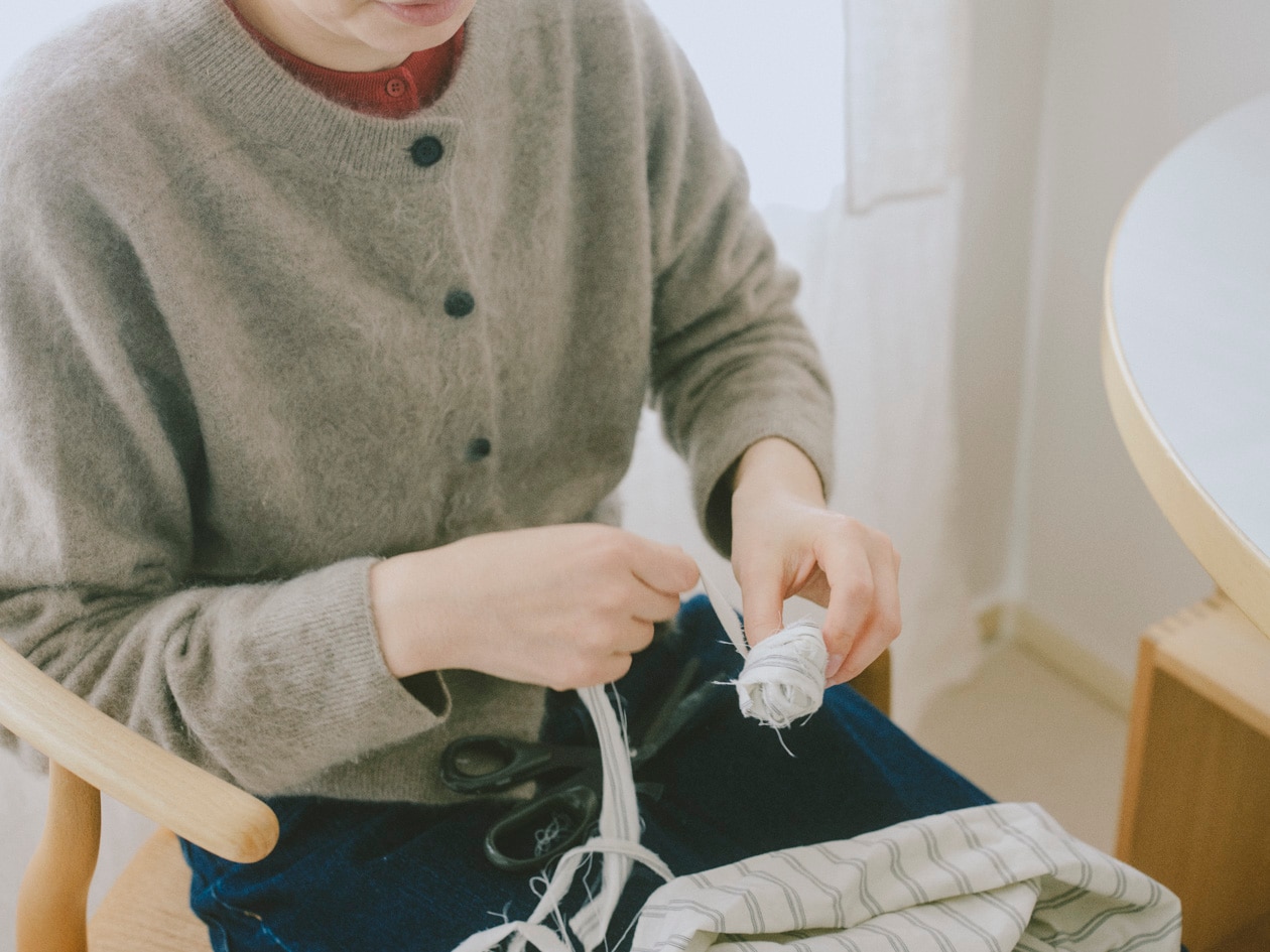 「裂いて編む、その過程こそが自分を取り戻すひととき」荻野玲子さん_Jd0E4t