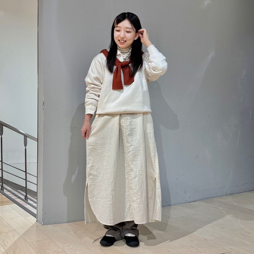 【スタッフコーディネート】婦人スウェット_GMWD9t