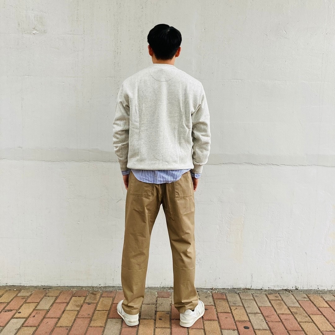 【スタッフコーディネート】絶妙な生地感で重ね着しやすい、スウェットスタイル_mv9bPR