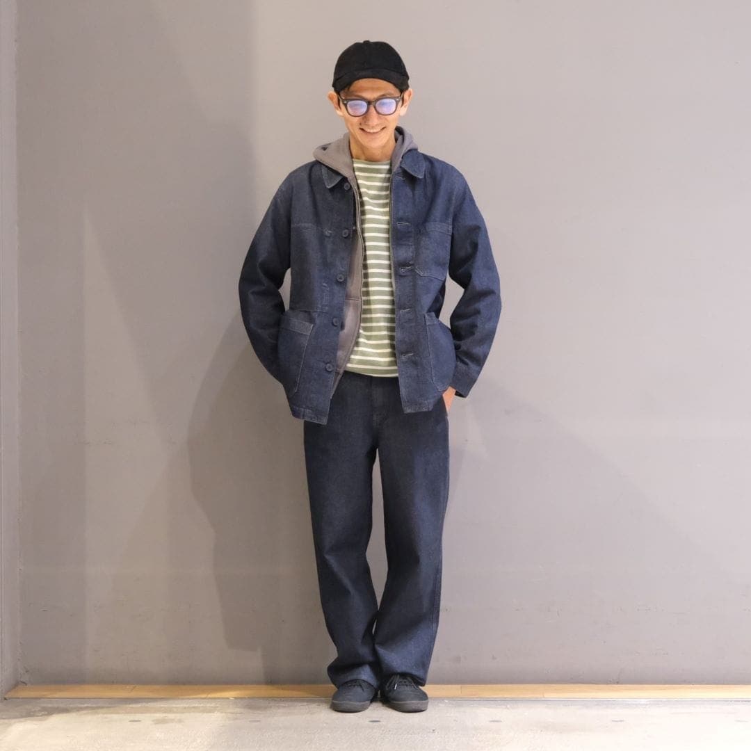 【スタッフコーディネート】絶妙な生地感で重ね着しやすい、スウェットスタイル_rcMwe9