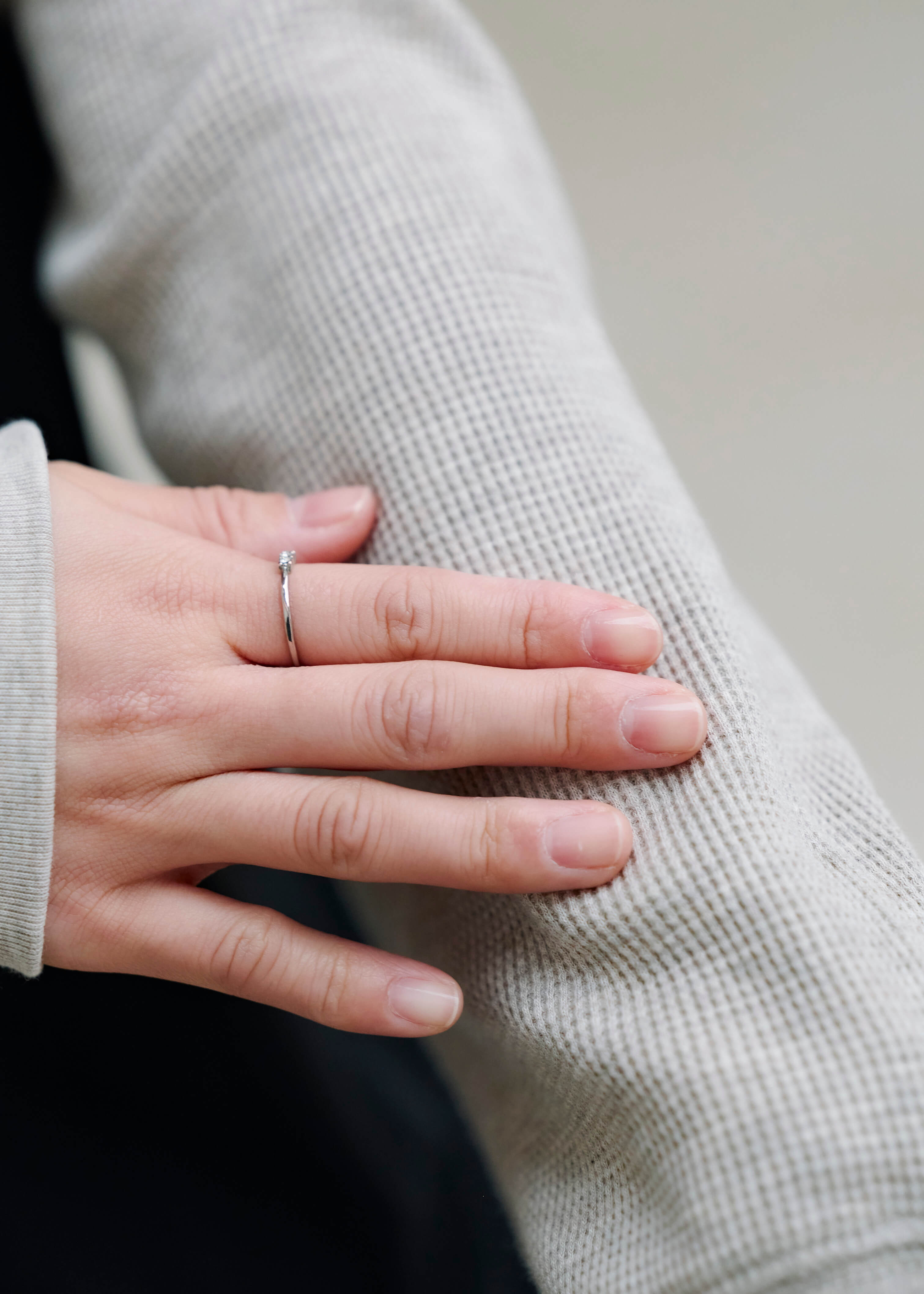 肌触りやわらかな、ワッフル編みのTシャツ ｜ スタッフのリアルな着こなし_S2hjTS