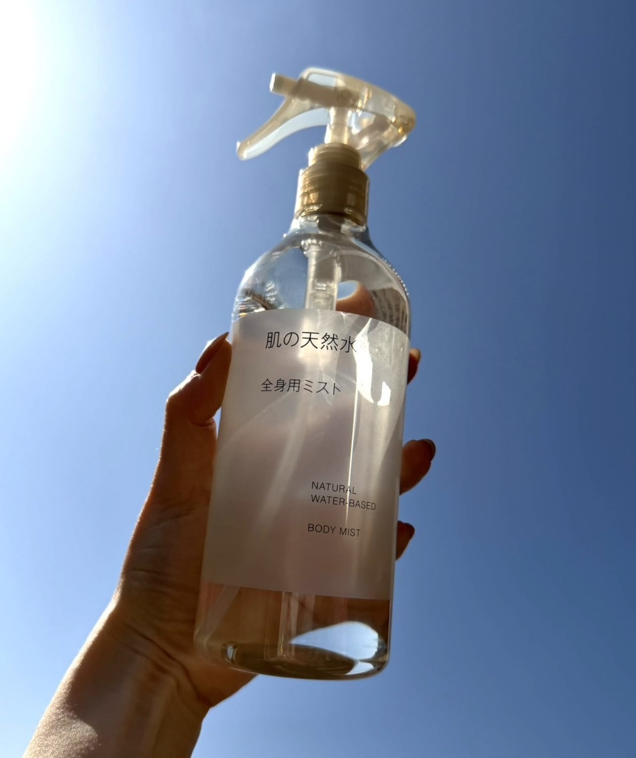 肌の天然水　全身用ミスト　無印良品　　スキンケア
