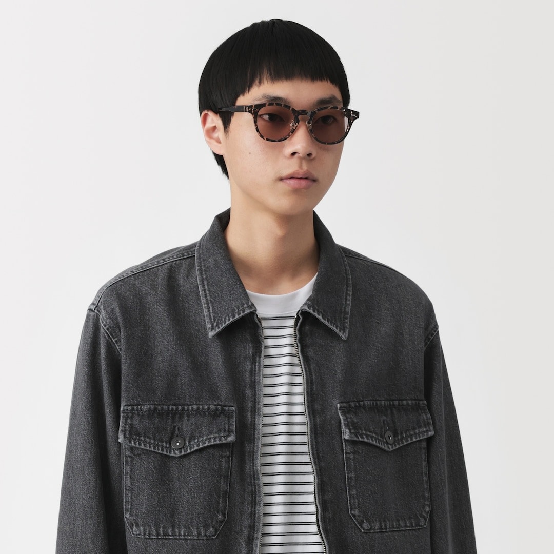 新商品 ｜ フィットしやすいパッド付き。UV400 ボストン型 サングラス_BhoG4p