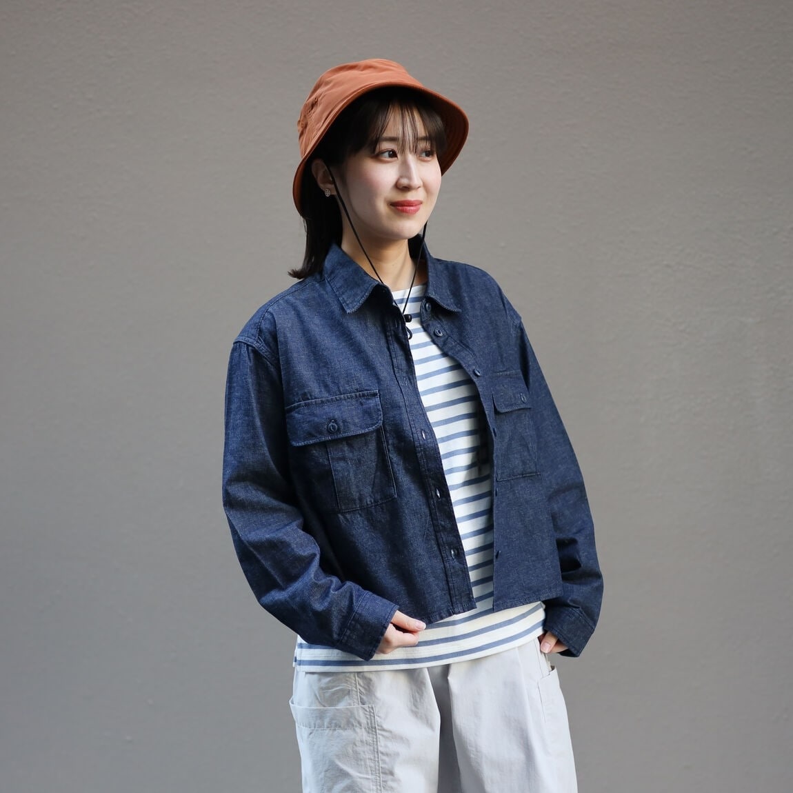 【スタッフコーディネート】150㎝前後の低身長さん向け、春の着こなし _t8Z8Ja