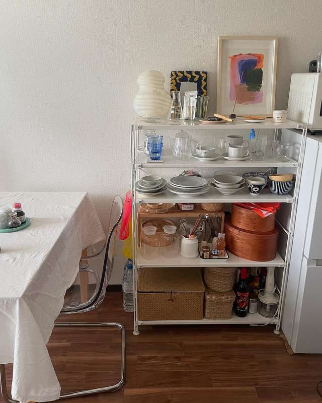 【みんなのお部屋実例】狭くてもすっきり片づくキッチン収納_Y0NC5I