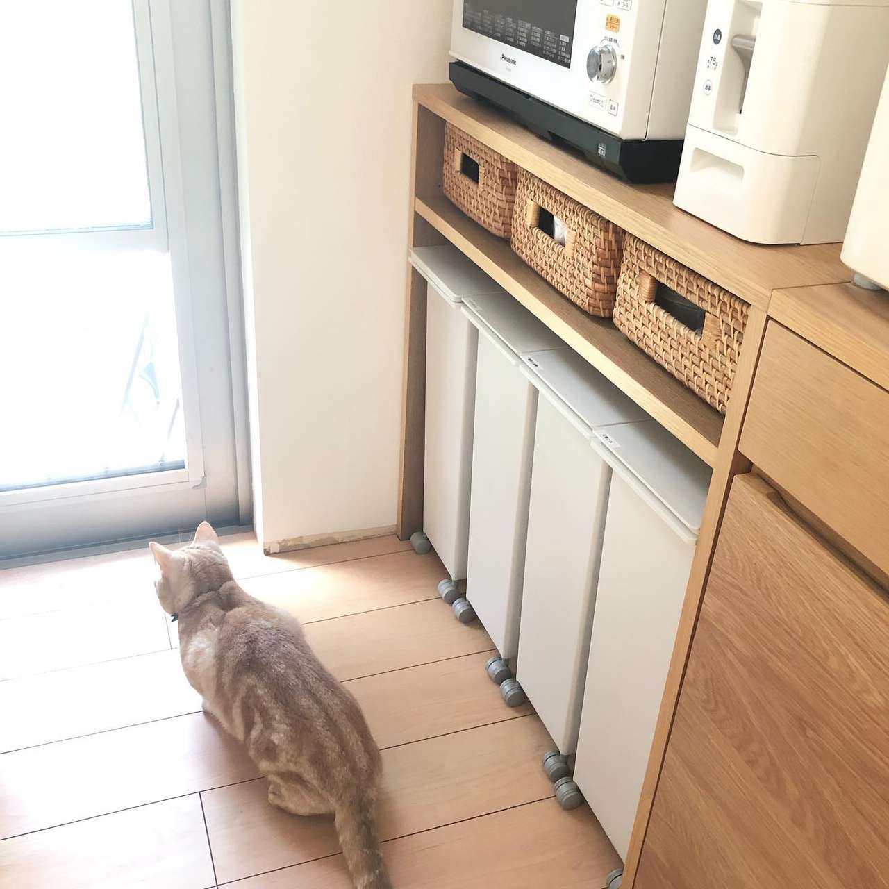 【みんなのお部屋実例】狭くてもすっきり片づくキッチン収納_4TK6N4