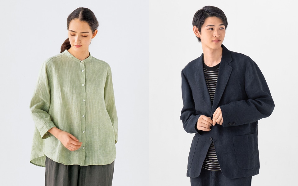 着るほどになじむ 麻の服（リネン・ヘンプ）