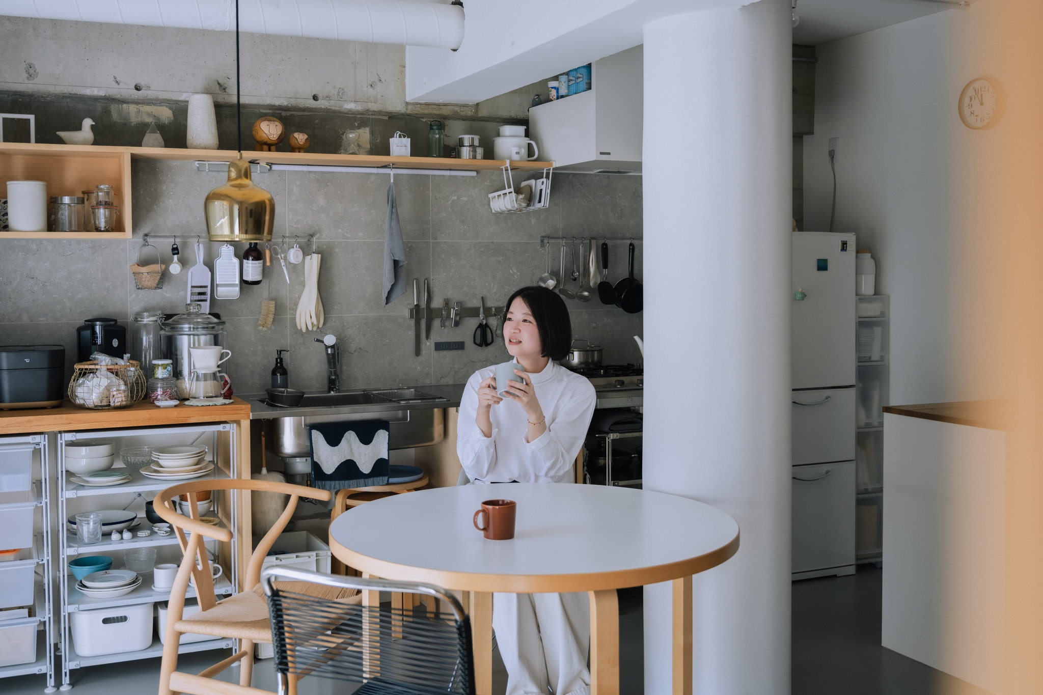 「ものが増えすぎたら、またバランスを整える。そのくり返し」小林杏奈さん_QF2Ip1