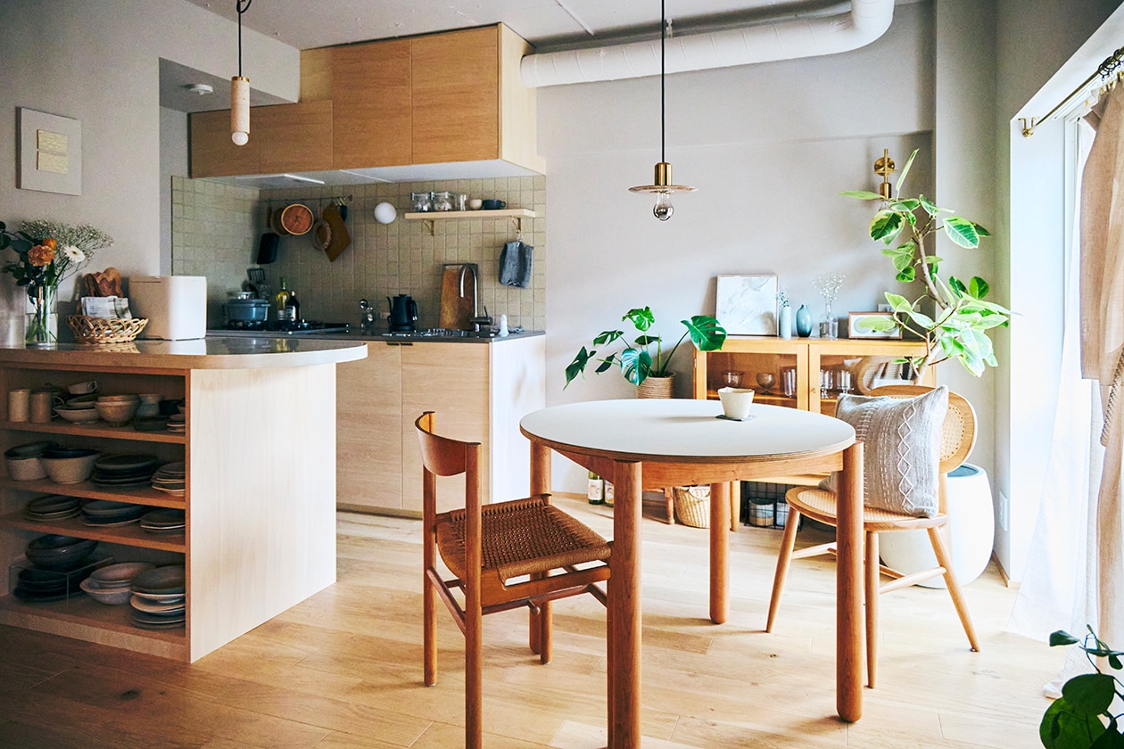 住みたい空間をつくりあげた部屋 ｜ スタッキングシェルフ、ステンレス ユニットシェルフ ほか_0C3fTB