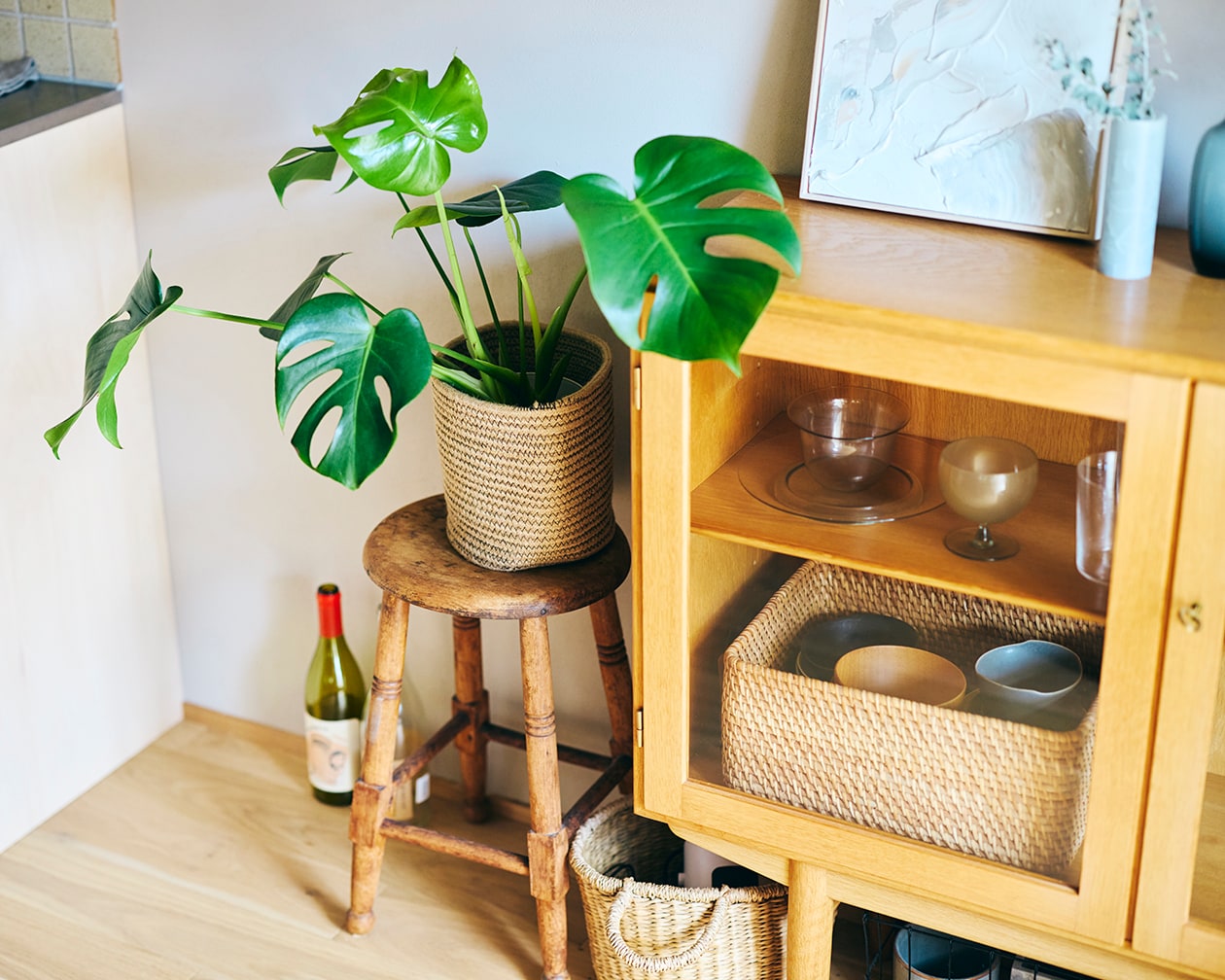 住みたい空間をつくりあげた部屋 ｜ スタッキングシェルフ、ステンレス ユニットシェルフ ほか_Kl5P6I