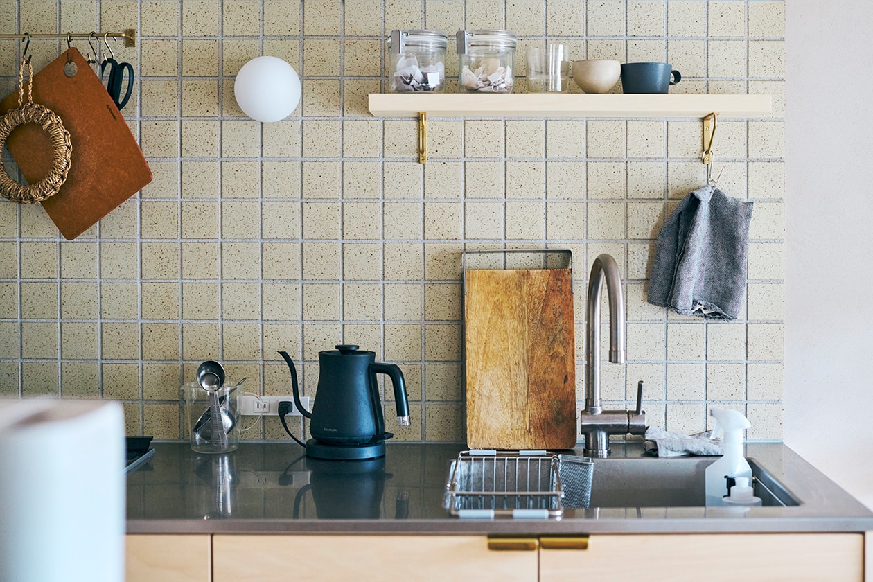 住みたい空間をつくりあげた部屋 ｜ スタッキングシェルフ、ステンレス ユニットシェルフ ほか_Kc1w9z