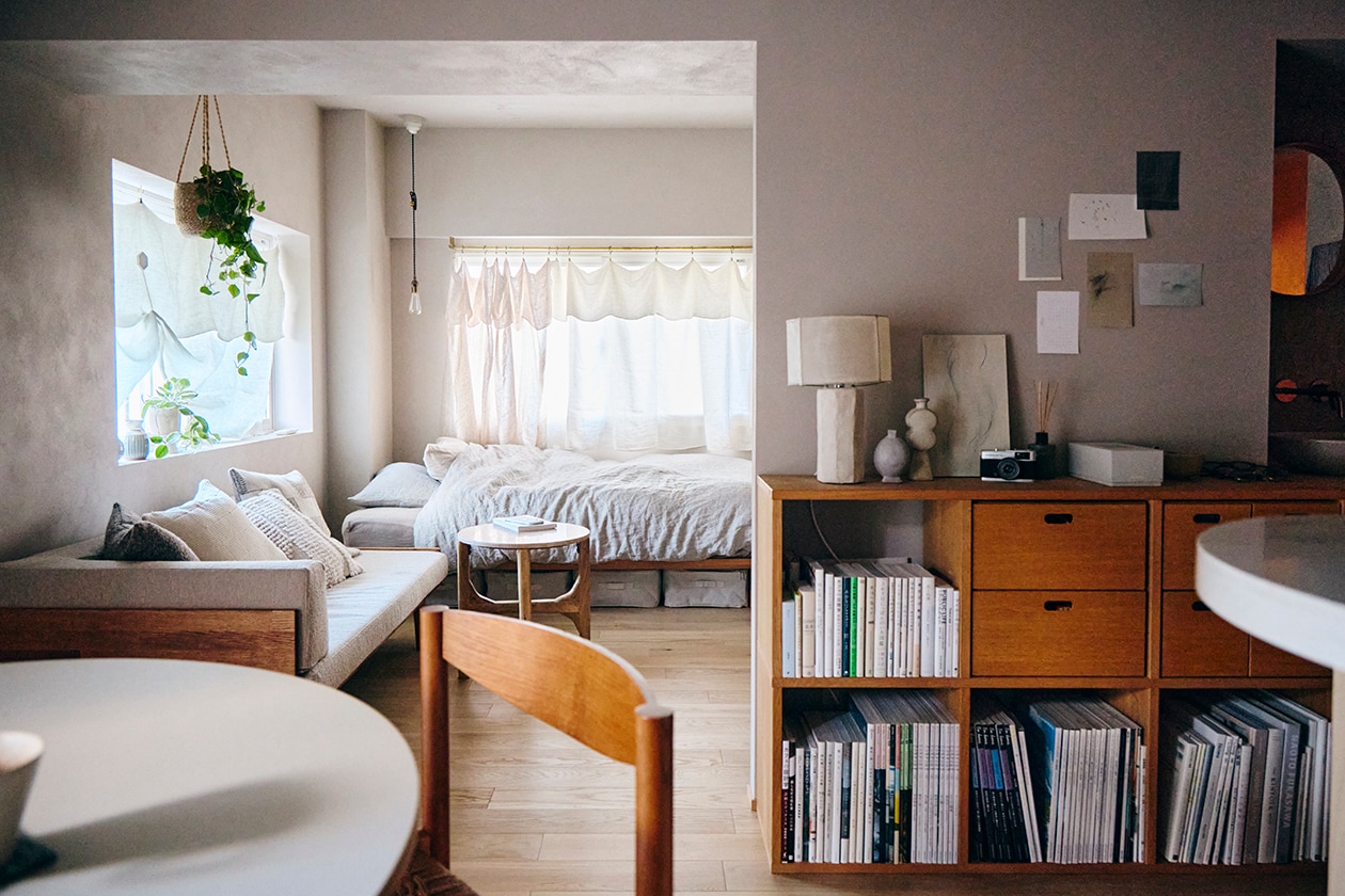 住みたい空間をつくりあげた部屋 ｜ スタッキングシェルフ、ステンレス ユニットシェルフ ほか_x4MHM2