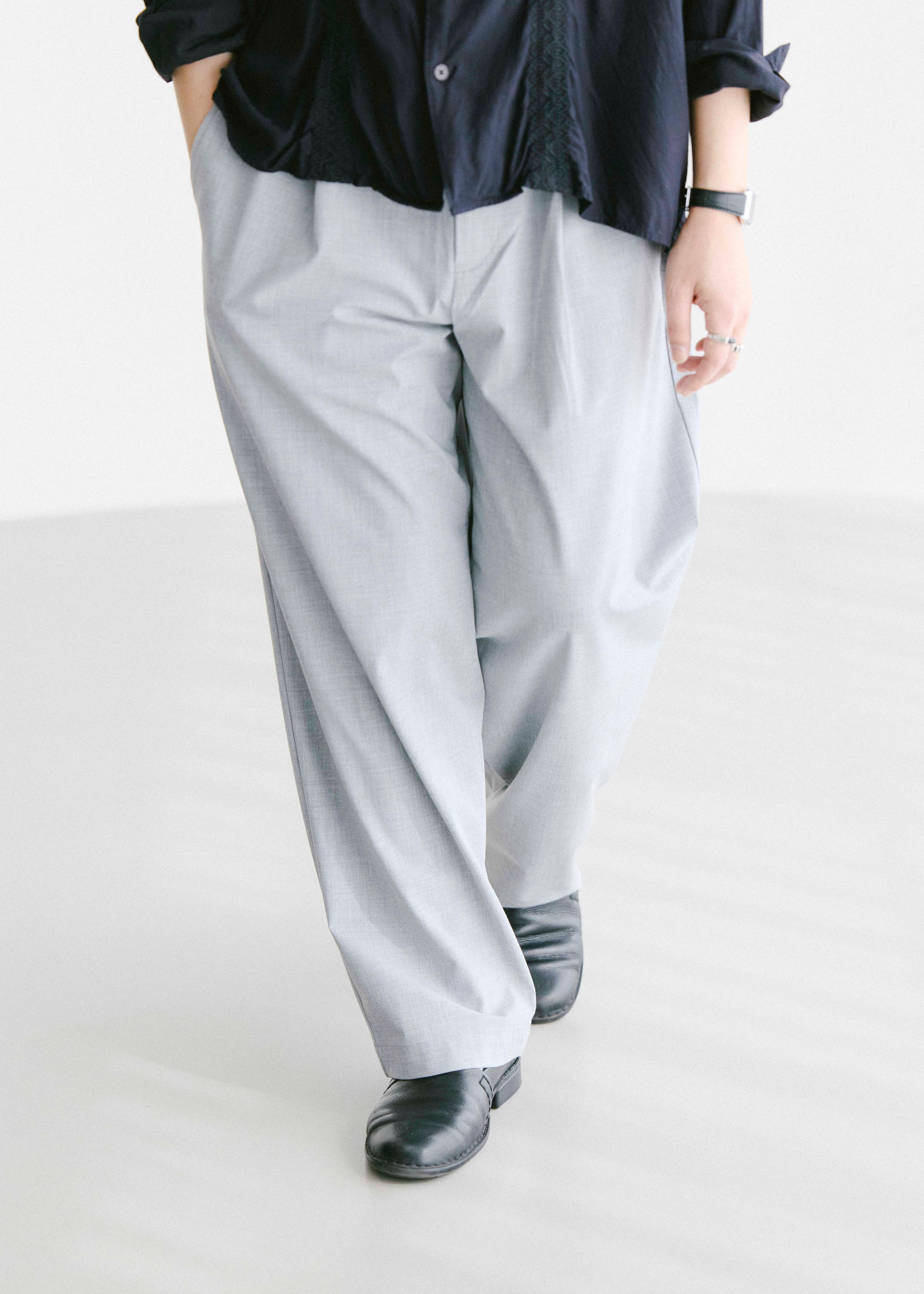 品良く着こなす、春のベーシック ｜ スタッフのリアルな着こなし_NY3q4G