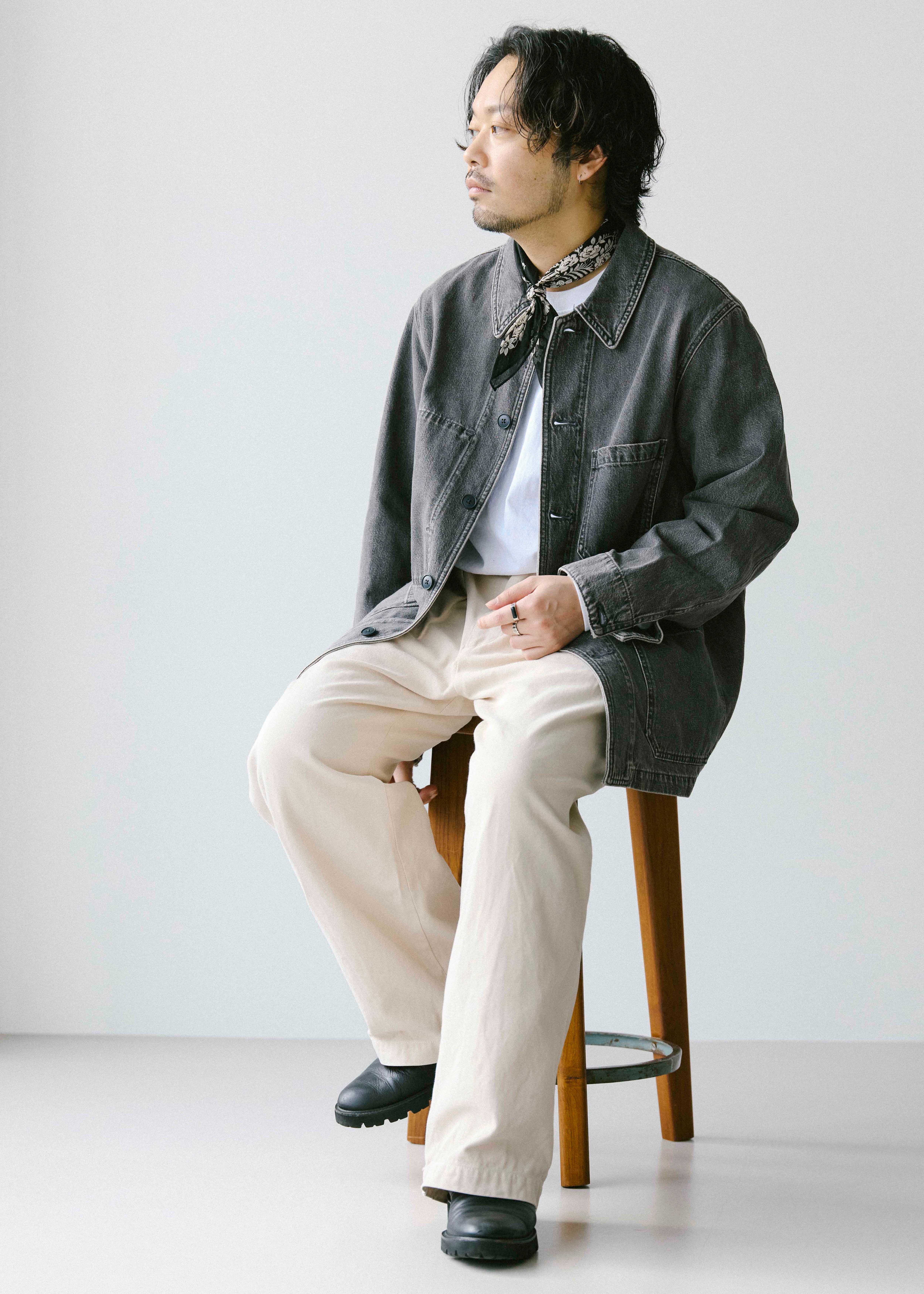 品良く着こなす、春のベーシック ｜ スタッフのリアルな着こなし_w0x0ck