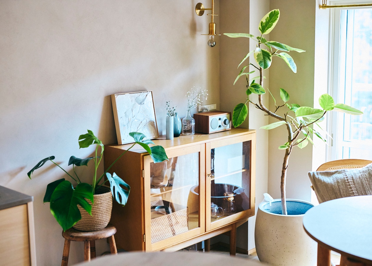 住みたい空間をつくりあげた部屋 ｜ スタッキングシェルフ、ステンレス ユニットシェルフ ほか_EDz92d