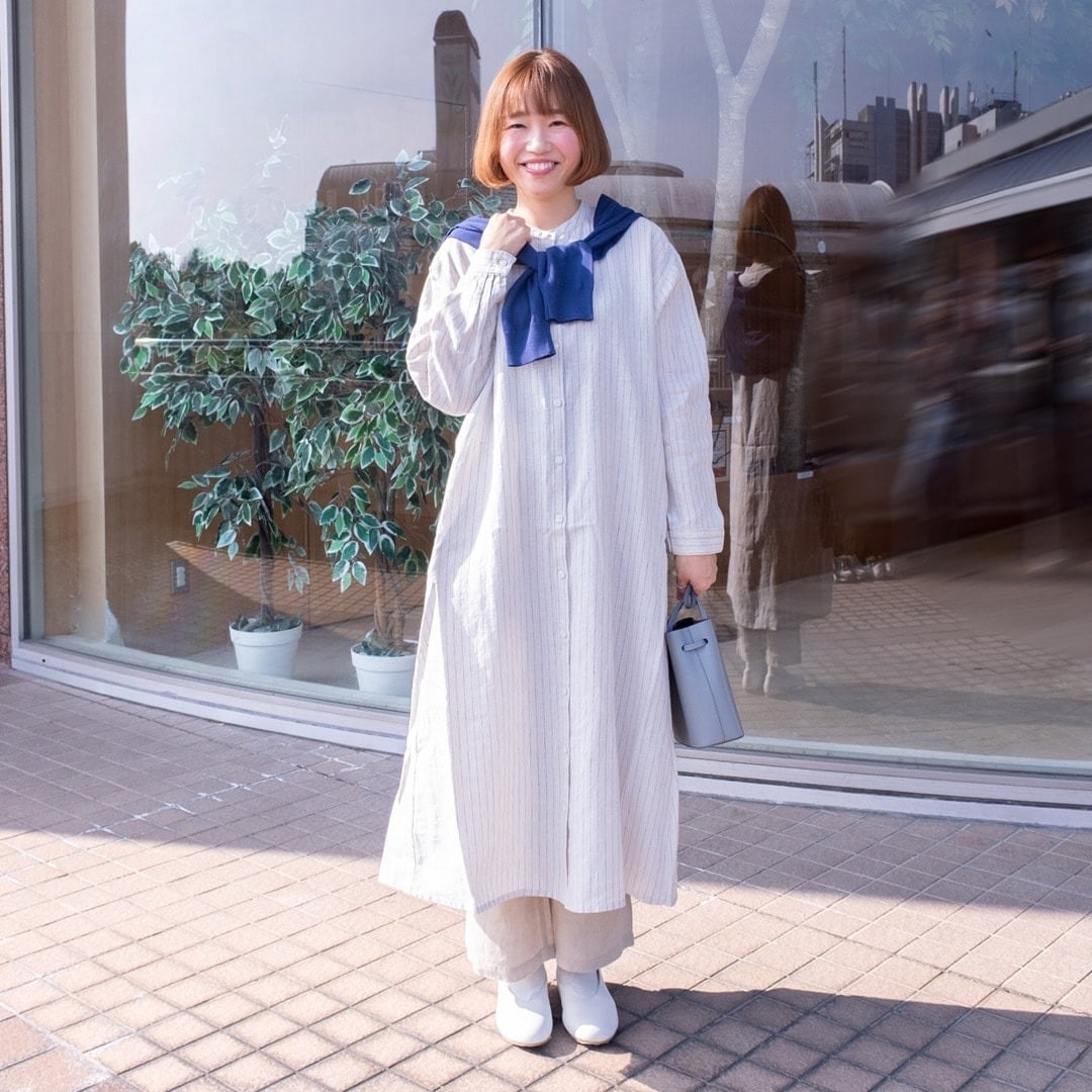 【スタッフコーディネート】麻（リネン・ヘンプ）の服を、身長別に着てみました _K46kM8