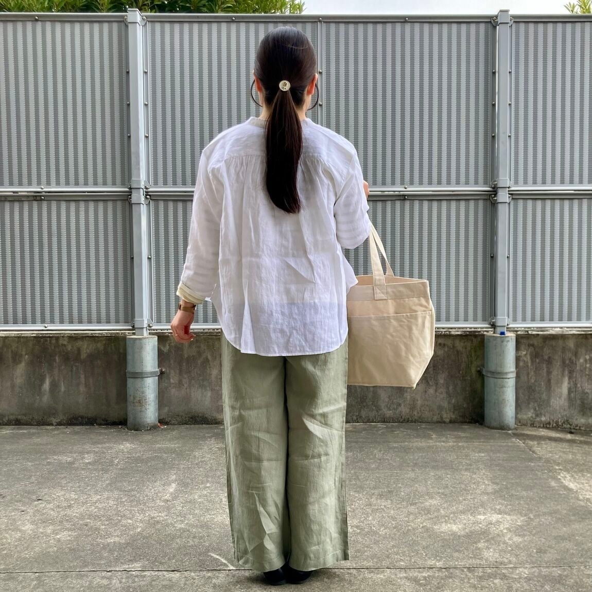 【スタッフコーディネート】麻（リネン・ヘンプ）の服を、身長別に着てみました _O693xb