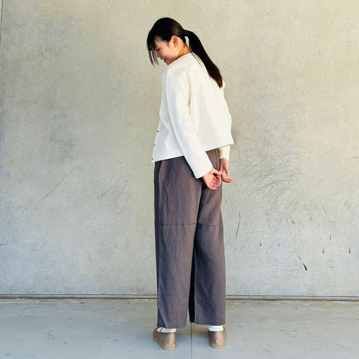 【スタッフコーディネート】麻（リネン・ヘンプ）の服を、身長別に着てみました _ie6pTJ