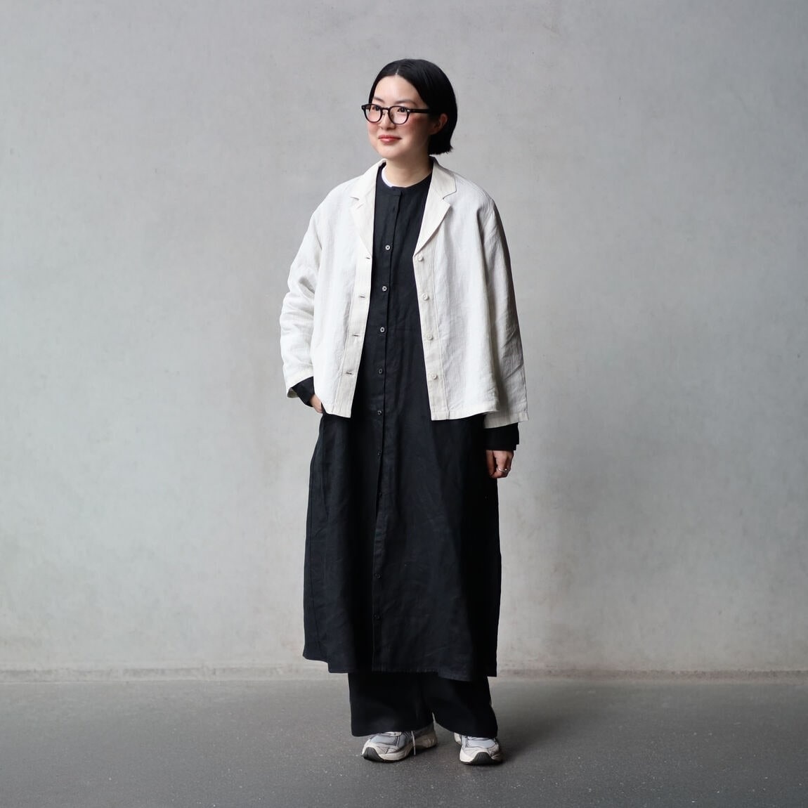 【スタッフコーディネート】麻（リネン・ヘンプ）の服を、身長別に着てみました _C0QHrV